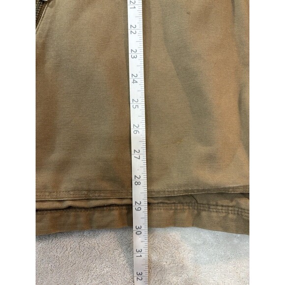 Under Armour Jacket Mens Rare XL Storm Heavy Brown/Tan Water Resistant Work Hunt - Picture 12 of 16